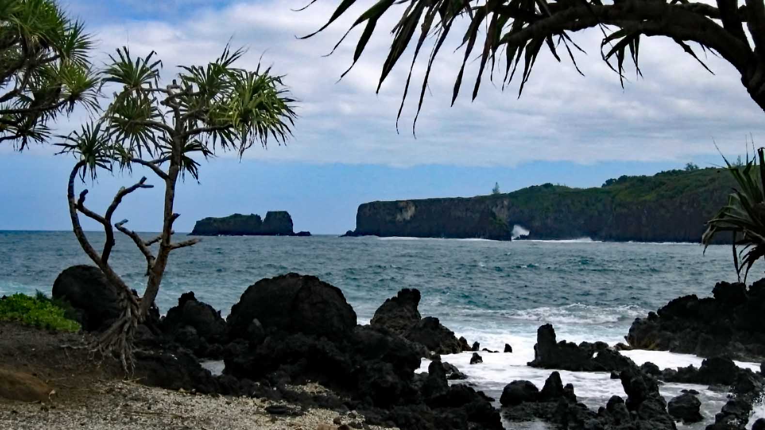 A sight along the road to Hana.